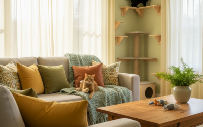 Amenajarea locuinței prietenoase cu pisicile – Tot ce trebuie să știi despre asta!