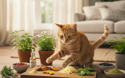 Antiinflamatoare naturale pentru pisică – Tot ce trebuie să știi despre asta!