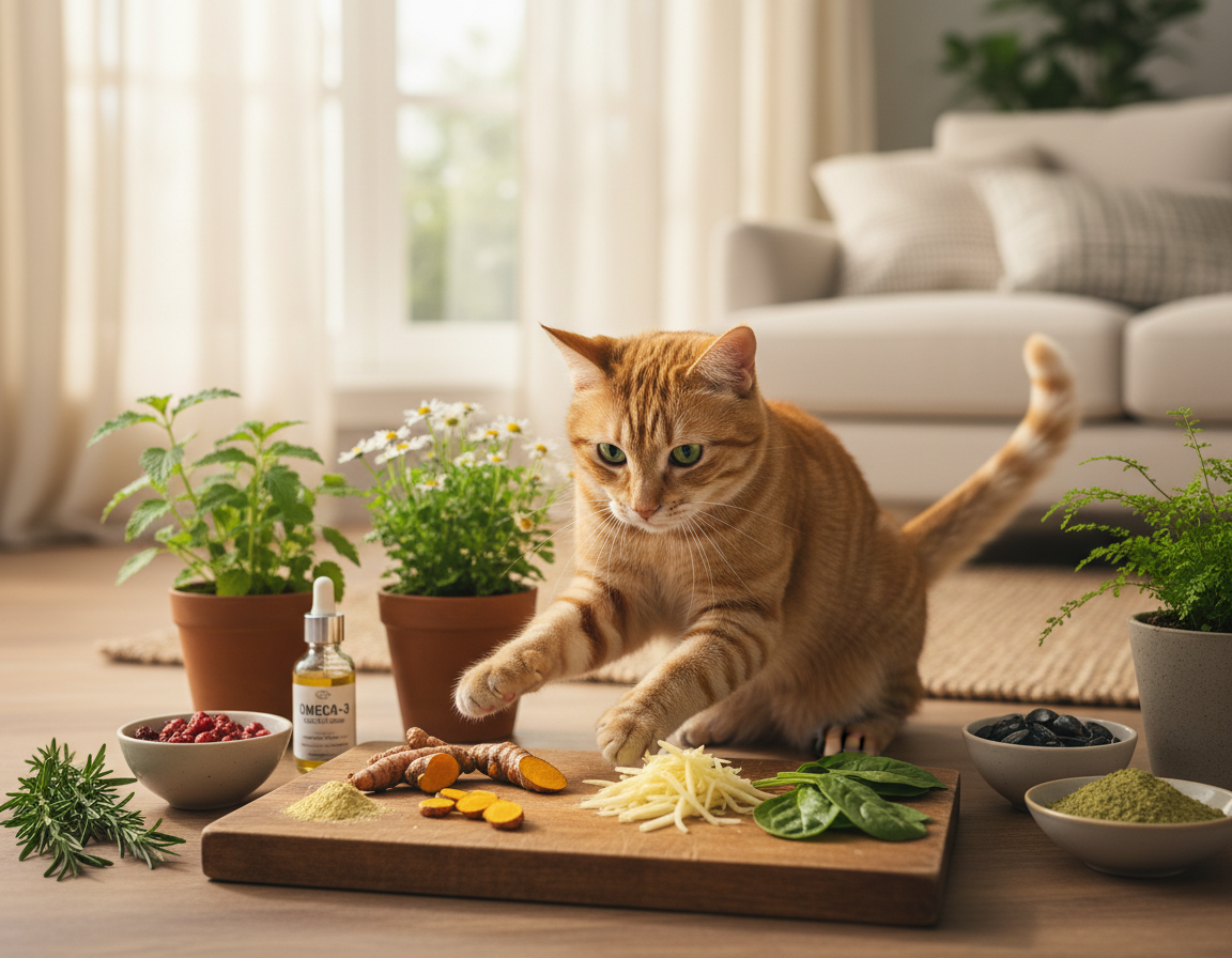 antiinflamatoare naturale pentru pisică