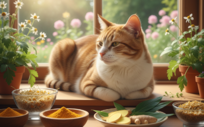 Antiinflamatoare naturale pentru pisici – Tot ce trebuie să știi despre asta!