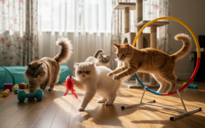 Antrenament de condiție fizică pentru pisici – Tot ce trebuie să știi despre asta!