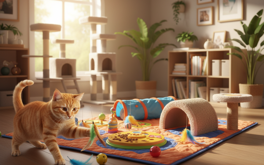 Antrenament interactiv pentru pisici – Tot ce trebuie să știi despre asta!