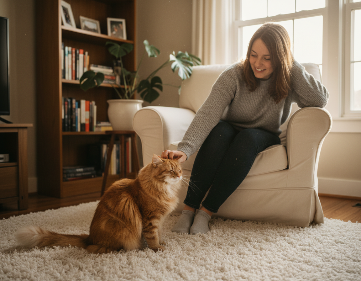 atasamentul-pisicii-fata-de-stapan atașamentul pisicii față de stăpân