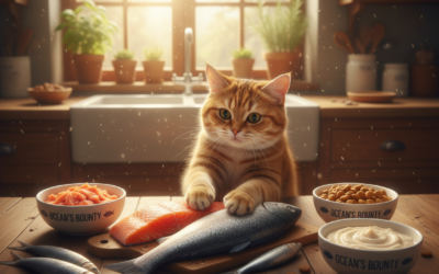 Blog pentru pisici 23 Beneficiile dietei pe bază de pește pentru pisică – Tot ce trebuie să știi despre asta!