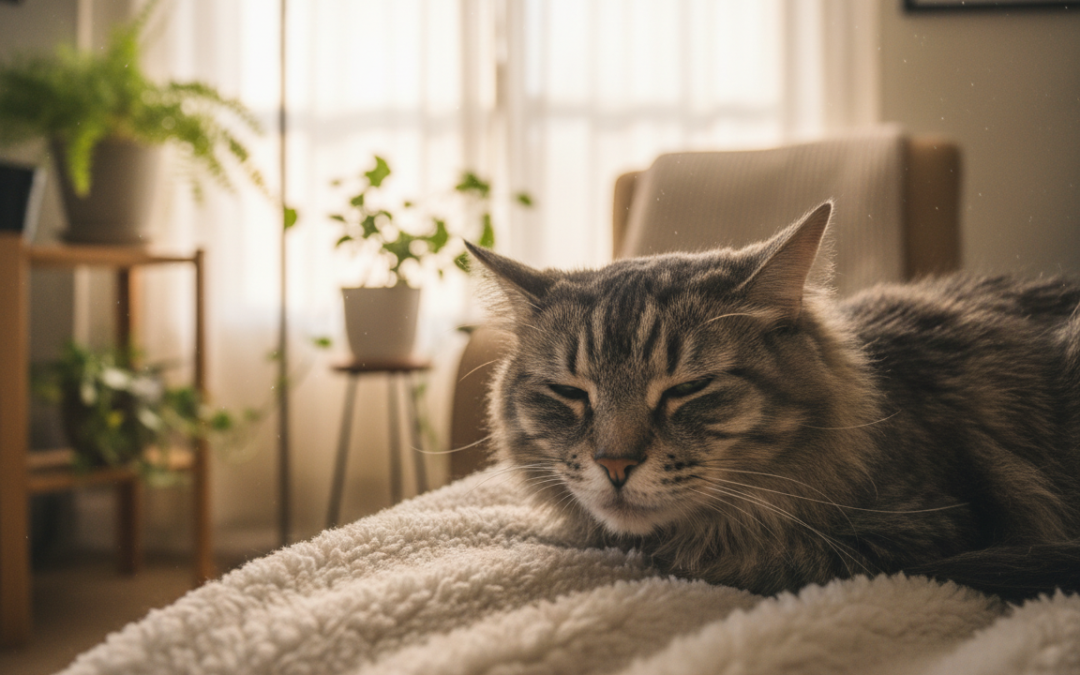 Calmarea durerii la pisica în vârstă – Tot ce trebuie să știi despre asta!