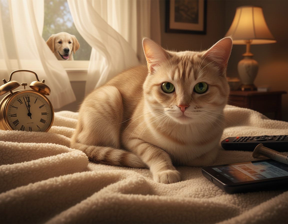 Cauzele tulburărilor de somn la pisică – Tot ce trebuie să știi despre asta!