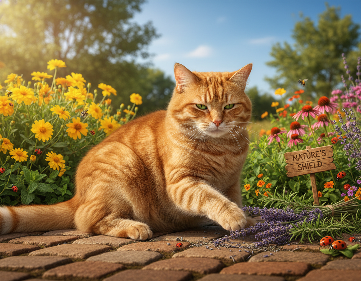 combaterea-naturala-a-puricilor-la-pisica combaterea naturală a puricilor la pisică