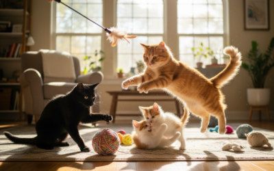 Blog pentru pisici 18 Combinarea jocului și mișcării la pisici – Tot ce trebuie să știi despre asta!