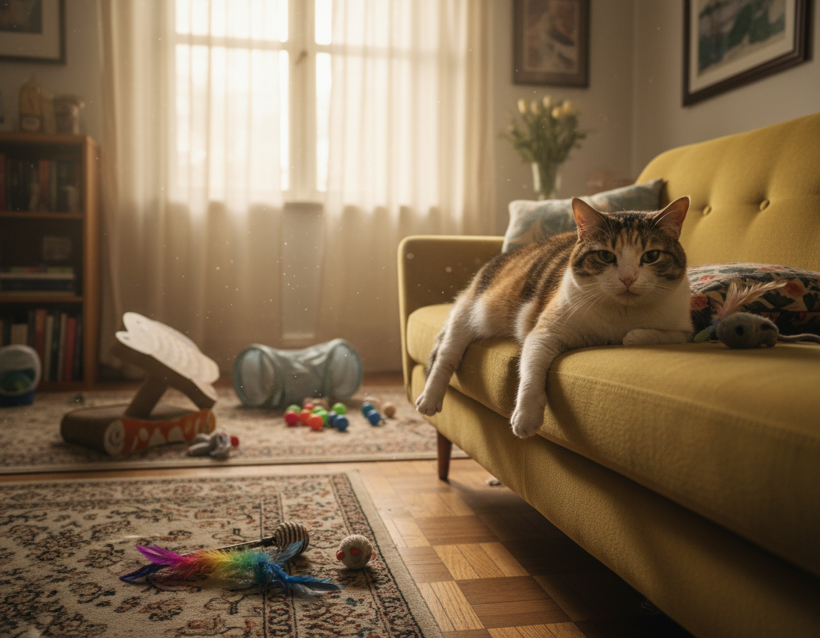 consecintele-lipsei-de-miscare-la-pisici consecințele lipsei de mișcare la pisici