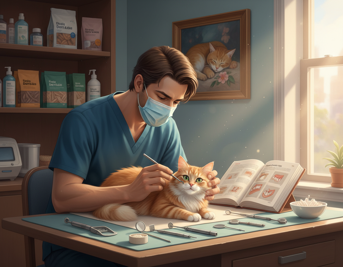 control stomatologic la pisici