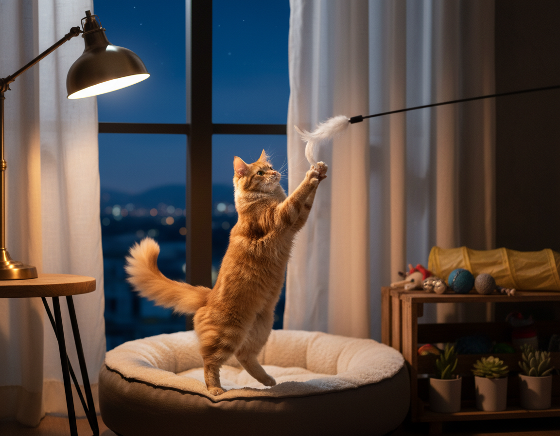 crearea-rutinei-de-seara-a-pisicii crearea rutinei de seară a pisicii