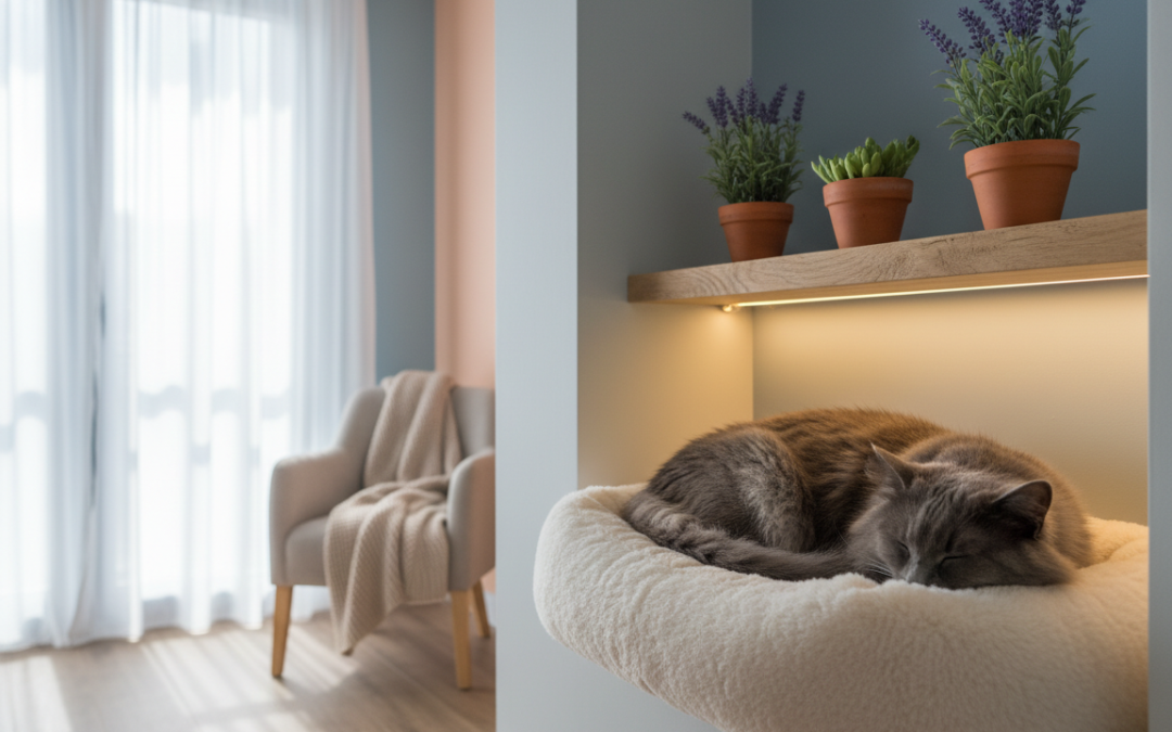 Crearea unui mediu liniștit de somn pentru pisică – Tot ce trebuie să știi despre asta!