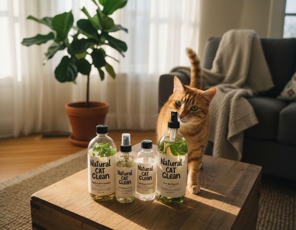 dezinfectanți naturali pentru pisici