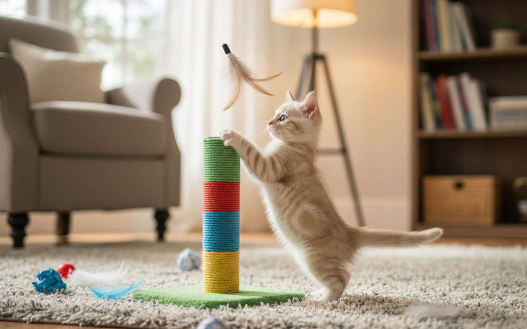 Dezvoltarea coordonării mișcărilor la pisici – Tot ce trebuie să știi despre asta!