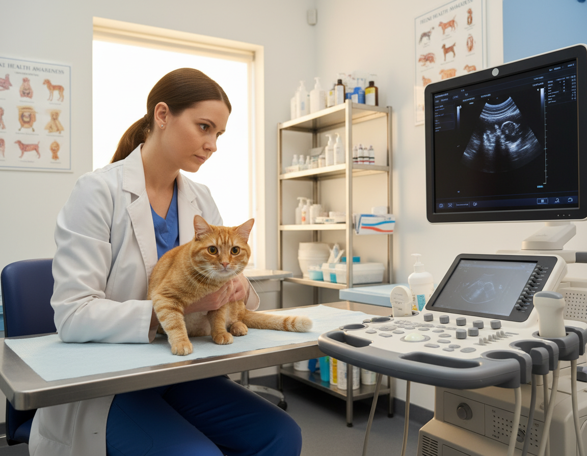 diagnosticarea-prin-ecografie-la-pisici diagnosticarea prin ecografie la pisici