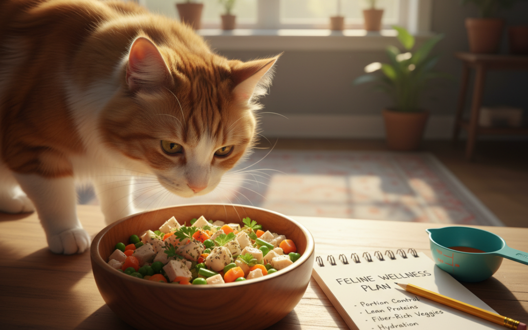 Dieta împotriva supraponderalității la pisici – Tot ce trebuie să știi despre asta!