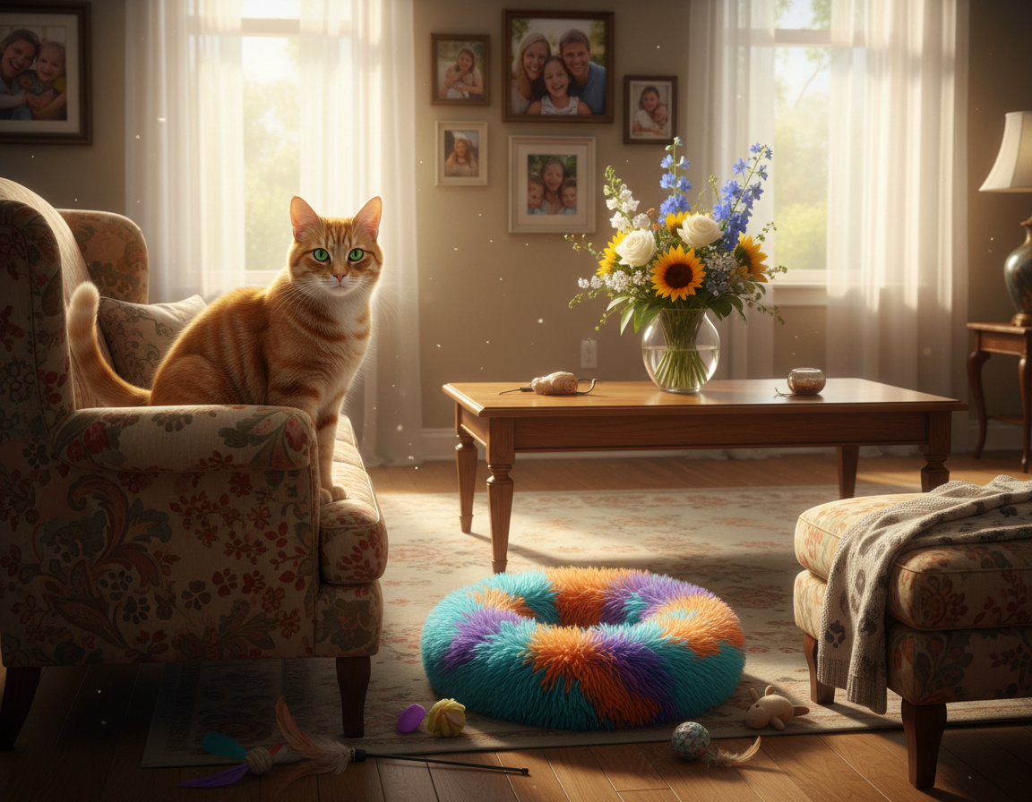 dominarea pisicii în gospodărie