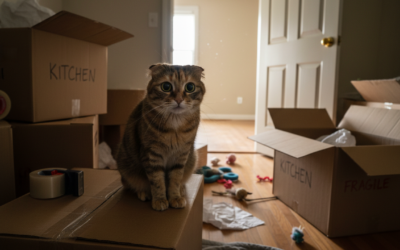 Blog pentru pisici 23 Frica pisicii de mutarea într-o casă nouă – Tot ce trebuie să știi despre asta!