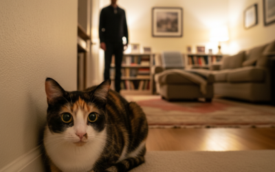 Blog pentru pisici 17 Frica pisicii de străini – Tot ce trebuie să știi despre asta!