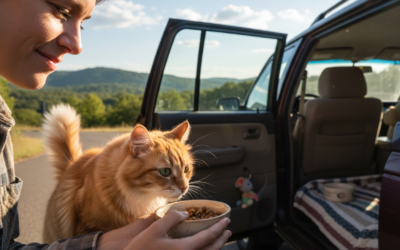 Blog pentru pisici 22 Hrănirea pisicii în timpul călătoriei – Tot ce trebuie să știi despre asta!