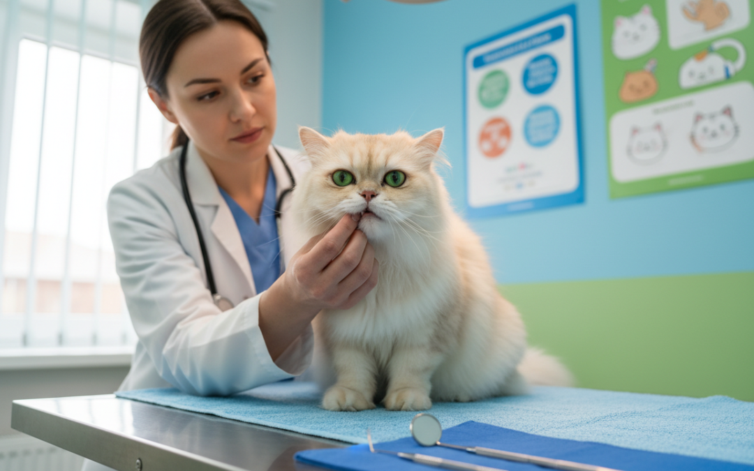 Îndepărtarea tartrului dentar la pisici – Tot ce trebuie să știi despre asta!