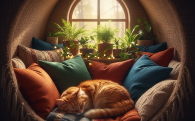 Locuri de odihnă ascunse pentru pisici – Tot ce trebuie să știi despre asta!