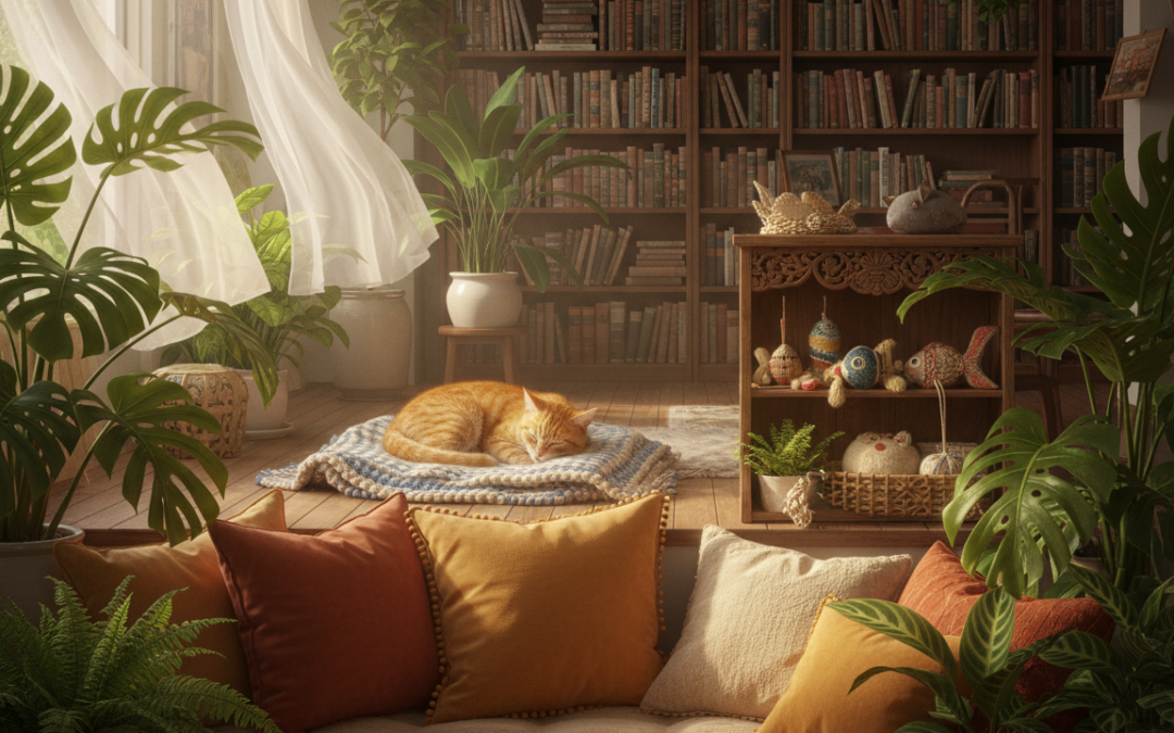 Locuri ascunse de odihnă pentru pisici – Tot ce trebuie să știi despre asta!