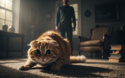 Blog pentru pisici 18 Manifestările fricii la pisici – Tot ce trebuie să știi despre asta!