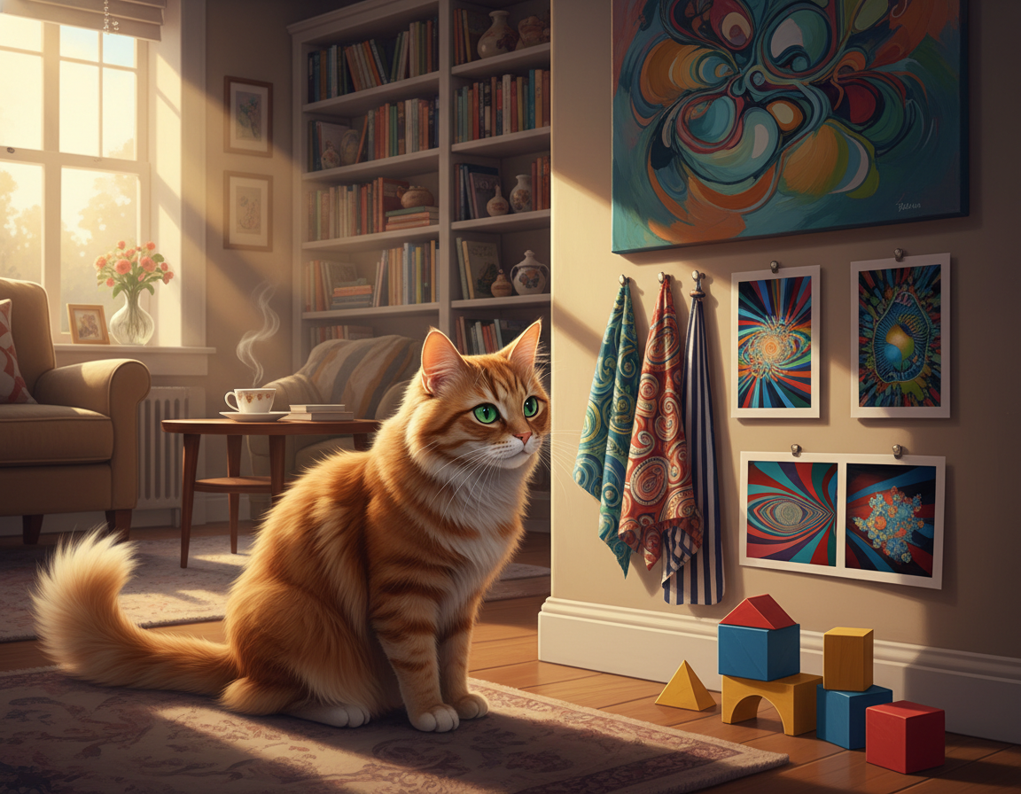 memorie vizuală la pisici