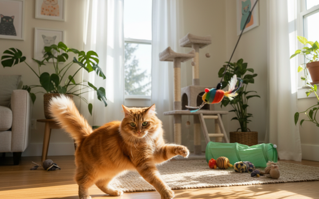 Menținerea activității zilnice a pisicii – Tot ce trebuie să știi despre asta!