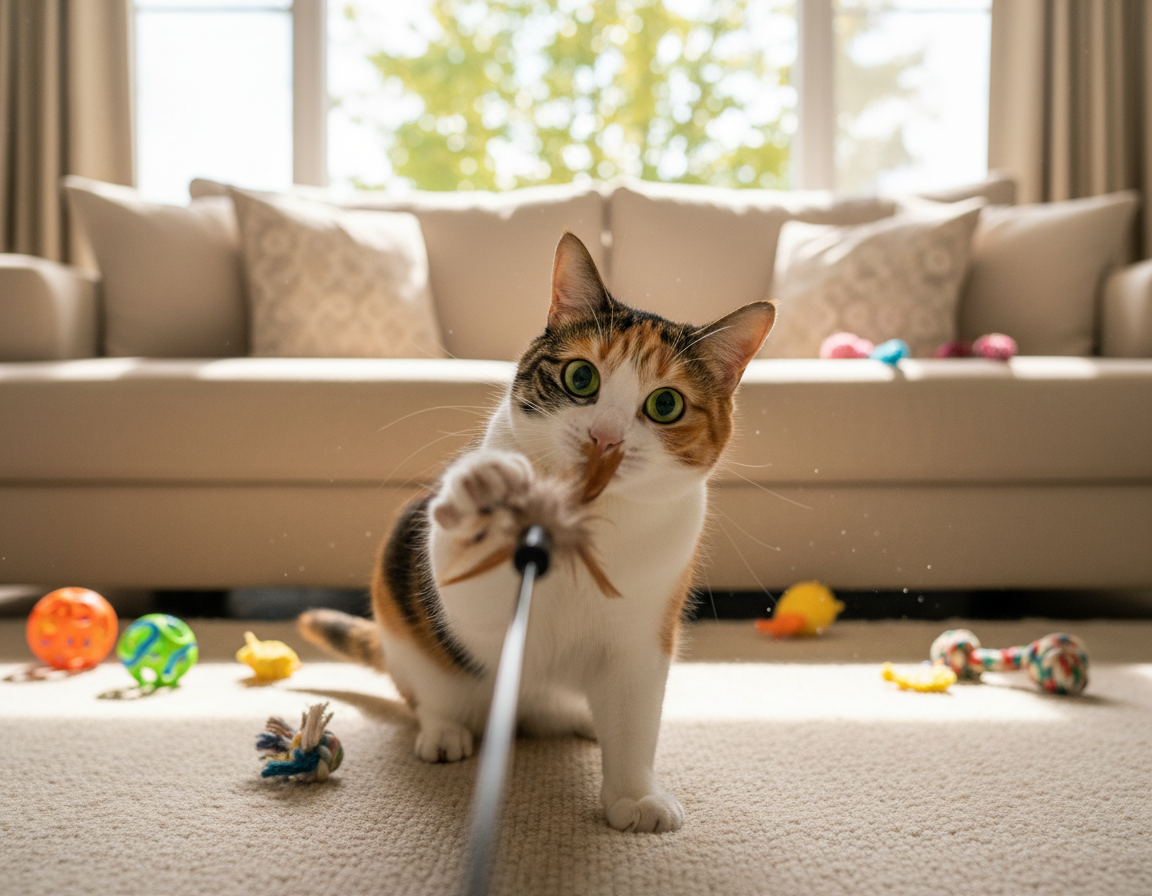 miscari-de-atragere-a-atentiei-la-pisici mișcări de atragere a atenției la pisici