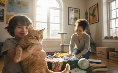 Mutarea pisicii în străinătate – Tot ce trebuie să știi despre asta!