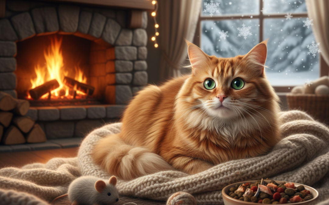 Necesarul caloric suplimentar al pisicii iarna – Tot ce trebuie să știi despre asta!