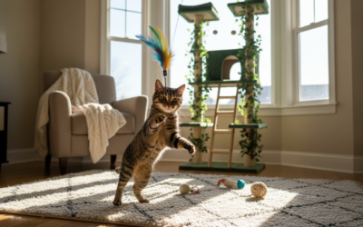 Necesarul de mișcare al pisicii – Tot ce trebuie să știi despre asta!