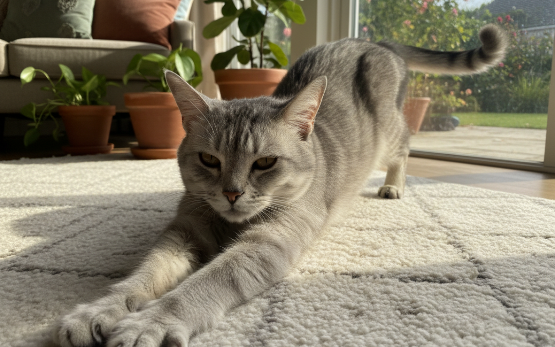 Nevoile de mișcare ale pisicii în vârstă – Tot ce trebuie să știi despre asta!