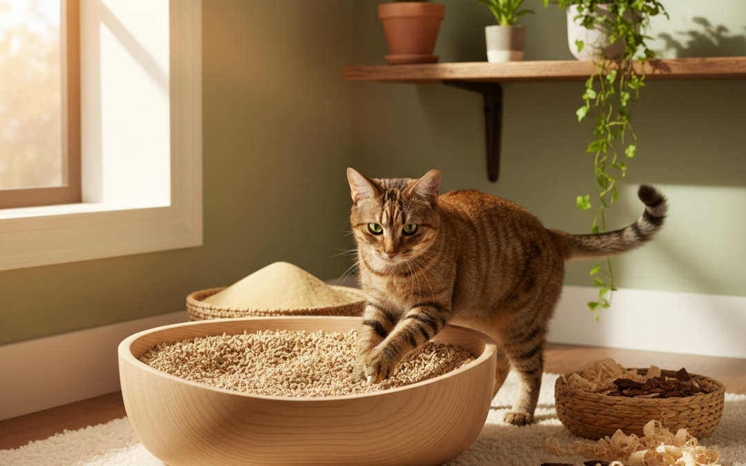 Nisip natural pentru pisici – Tot ce trebuie să știi despre asta!