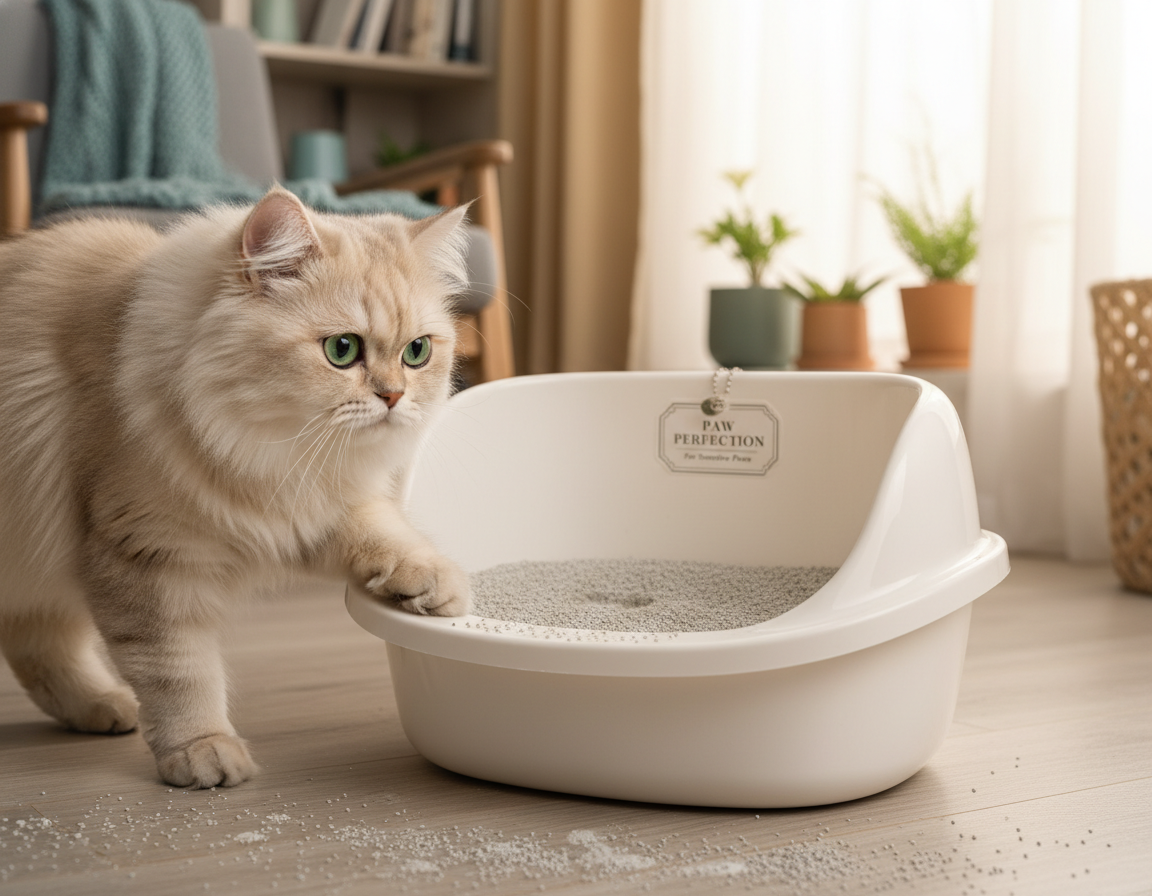 nisip pentru pisici cu lăbuțe sensibile