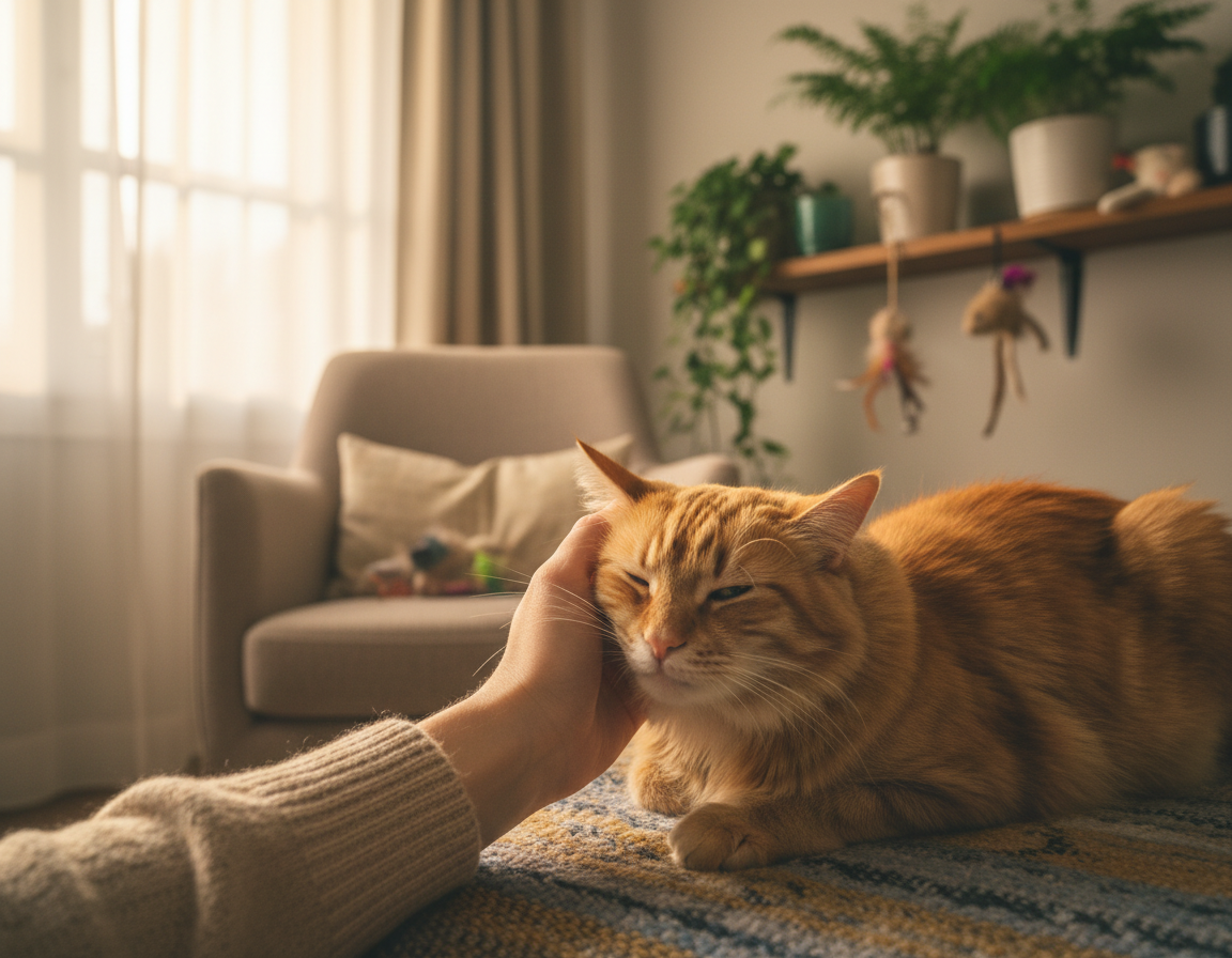 obisnuirea-pisicii-cu-atingerea-umana-1 obișnuirea pisicii cu atingerea umană