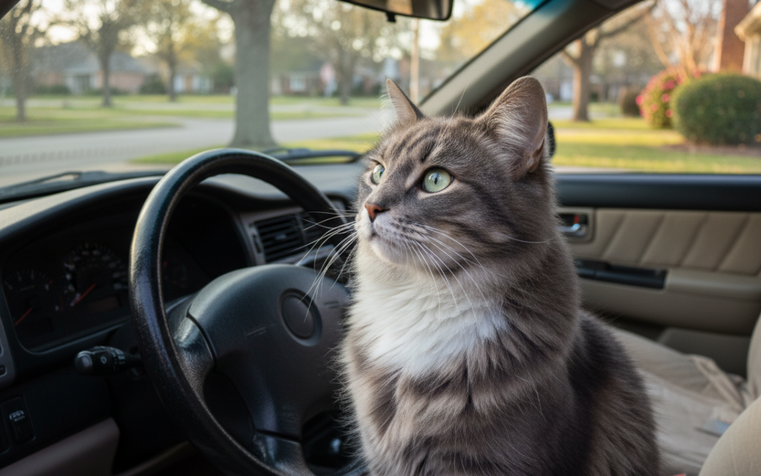 Obișnuirea pisicii cu mașina – Tot ce trebuie să știi despre asta!