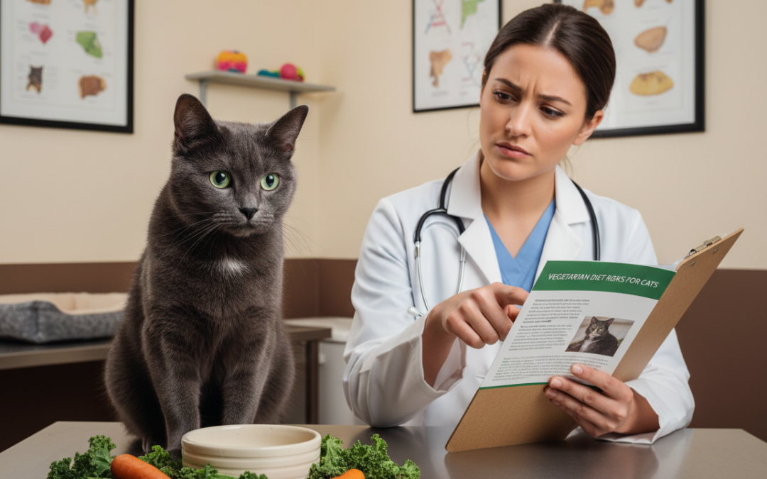 Pericolele dietei vegetariene la pisică – Tot ce trebuie să știi despre asta!