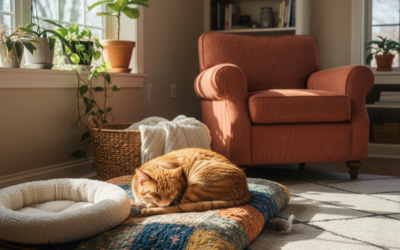 Preferințele pisicii privind locul de dormit – Tot ce trebuie să știi despre asta!