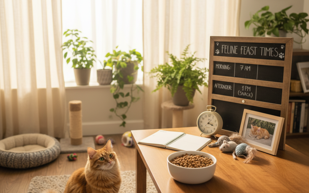 Programul zilnic de hrănire al pisicii – Tot ce trebuie să știi despre asta!
