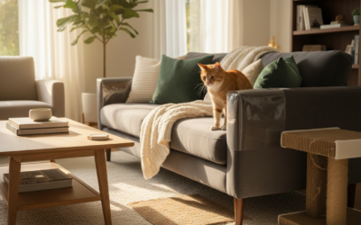 Protejarea mobilierului împotriva pisicii – Tot ce trebuie să știi despre asta!