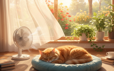 Blog pentru pisici 23 Protecția pisicii împotriva căldurii de vară – Tot ce trebuie să știi despre asta!