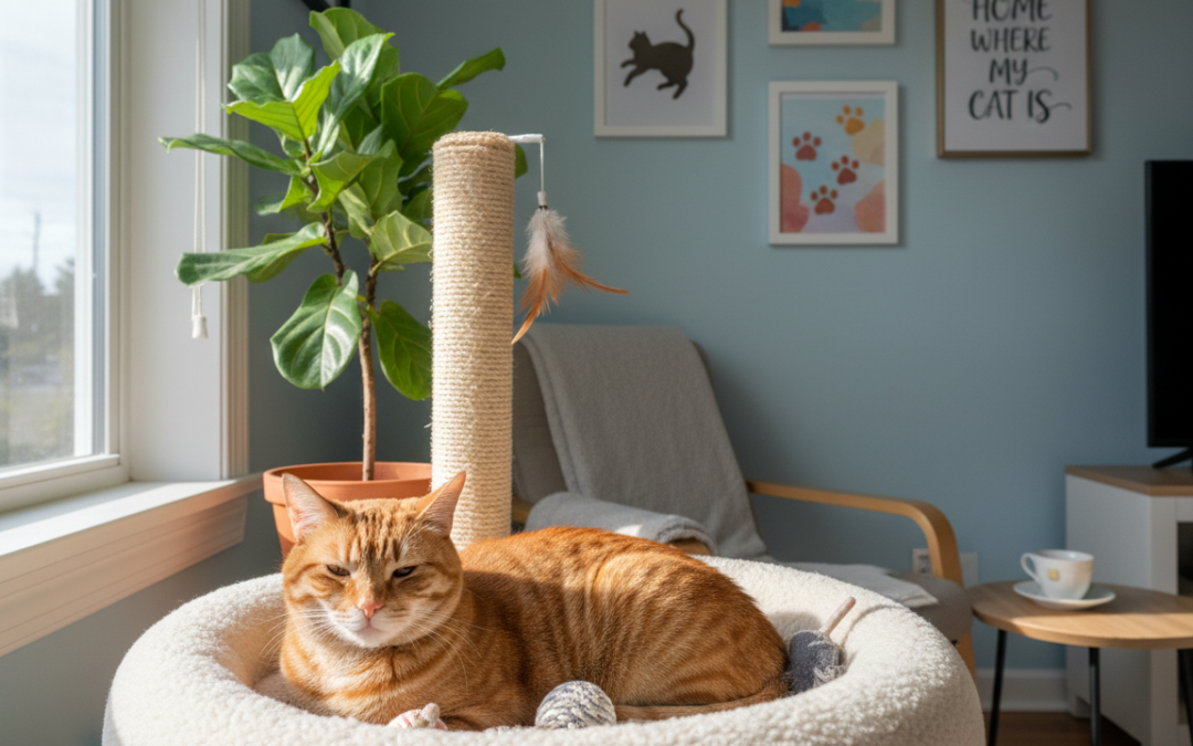 Reducerea anxietății de separare la pisici – Tot ce trebuie să știi despre asta!