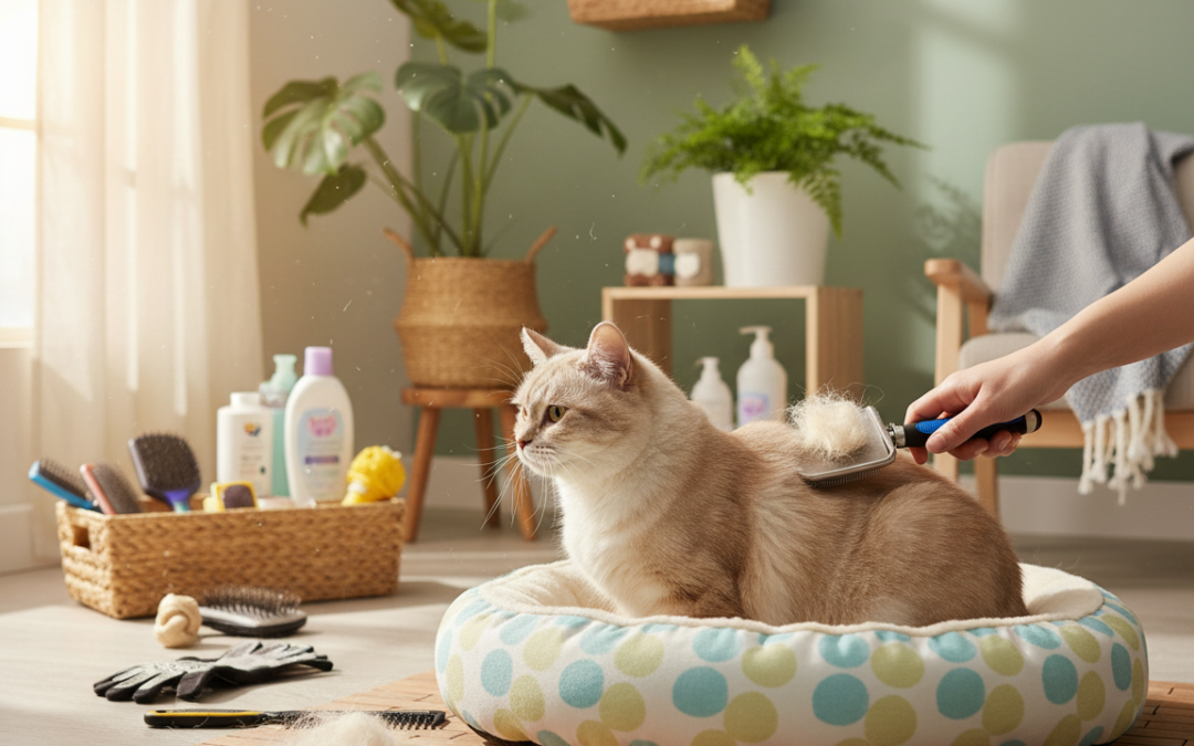 Reducerea căderii părului la pisici – Tot ce trebuie să știi despre asta!