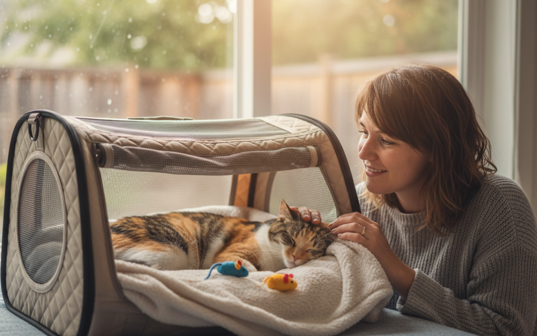 Reducerea stresului de călătorie la pisici – Tot ce trebuie să știi despre asta!