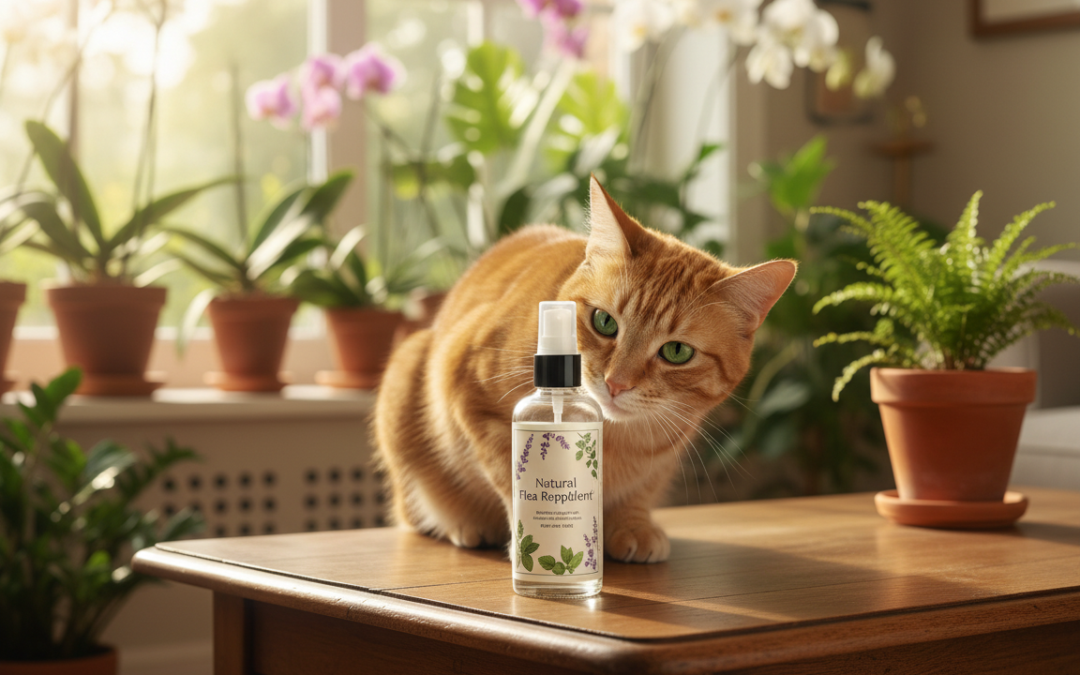 Antiparazitar natural împotriva puricilor la pisici – Tot ce trebuie să știi despre asta!