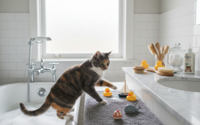 Blog pentru pisici 17 Siguranța pisicii în baie – Tot ce trebuie să știi despre asta!