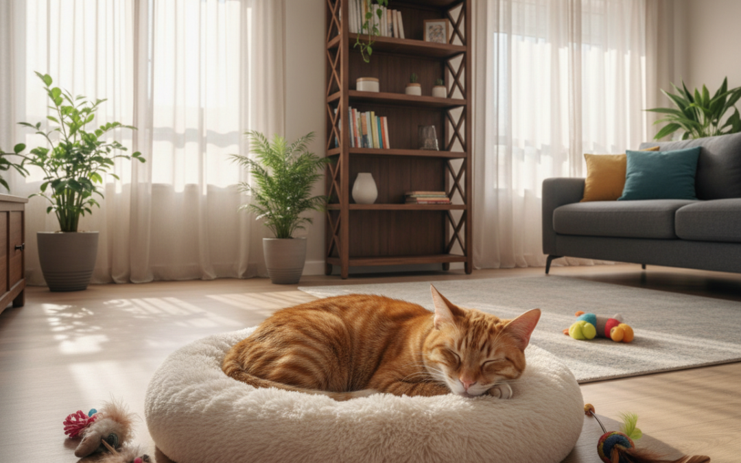 Siguranța pisicii în locuință – Tot ce trebuie să știi despre asta!